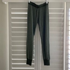 Live Love Dream heathered green sweatpants. Loungewear size small. NWT